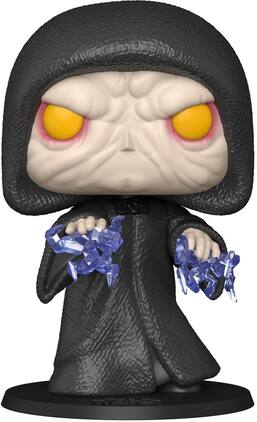 Funko - POP! Jumbo 10'': Star Wars Dark Side - Palpatine - COLLECTIBLES - Multicolor