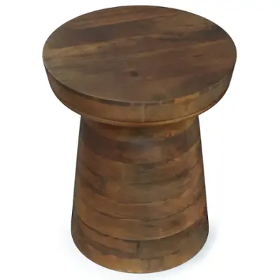 Simpli Home - Robbie Accent Table - Walnut Brown