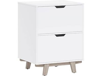 Thomasville Furniture - Whitney 2-Drawer Lateral File Cabinet, Letter/Legal Size, 31.25"H x 23.75"W x 20"D - White