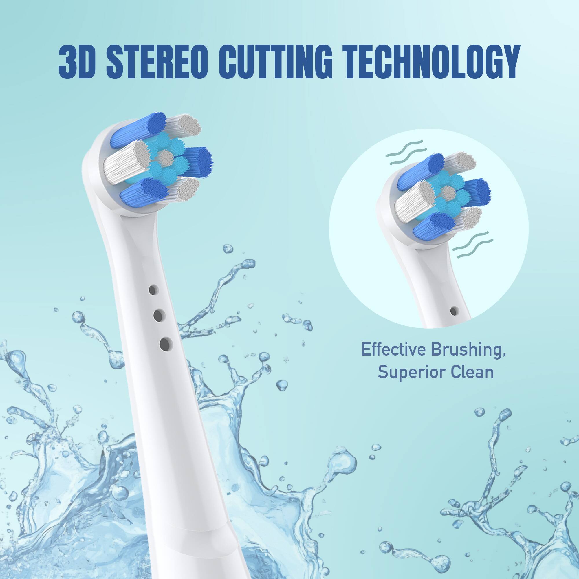 3D STEREO CUTTING TECHNOLOGY

Effective Brushing, Superior Clean