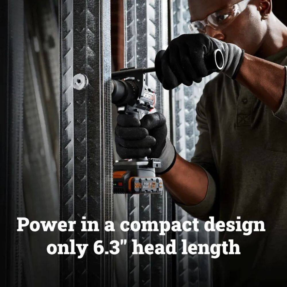 PORC 209 POW SHLR  
Power in a compact design only 6.3" head length