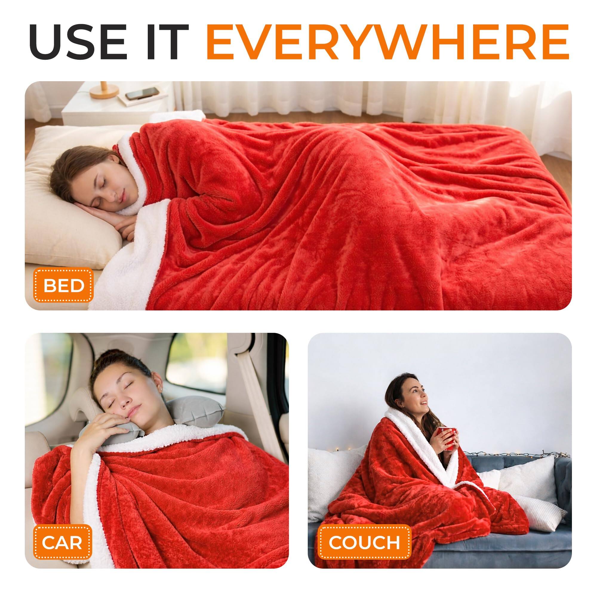 USE IT EVERYWHERE

BED

CAR

COUCH