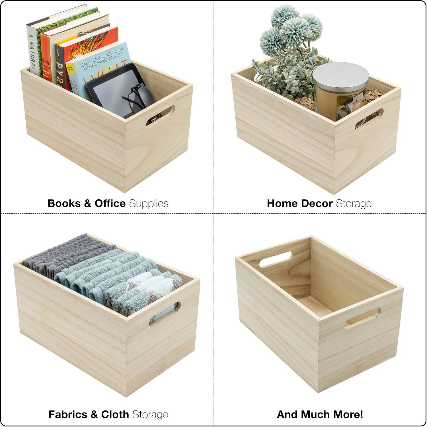 A Natural  
How to Prepare for the Occasion on Your Own  
Books & Office Supplies  
Home Decor Storage  
Fabrics & Cloth Storage  
And Much More!