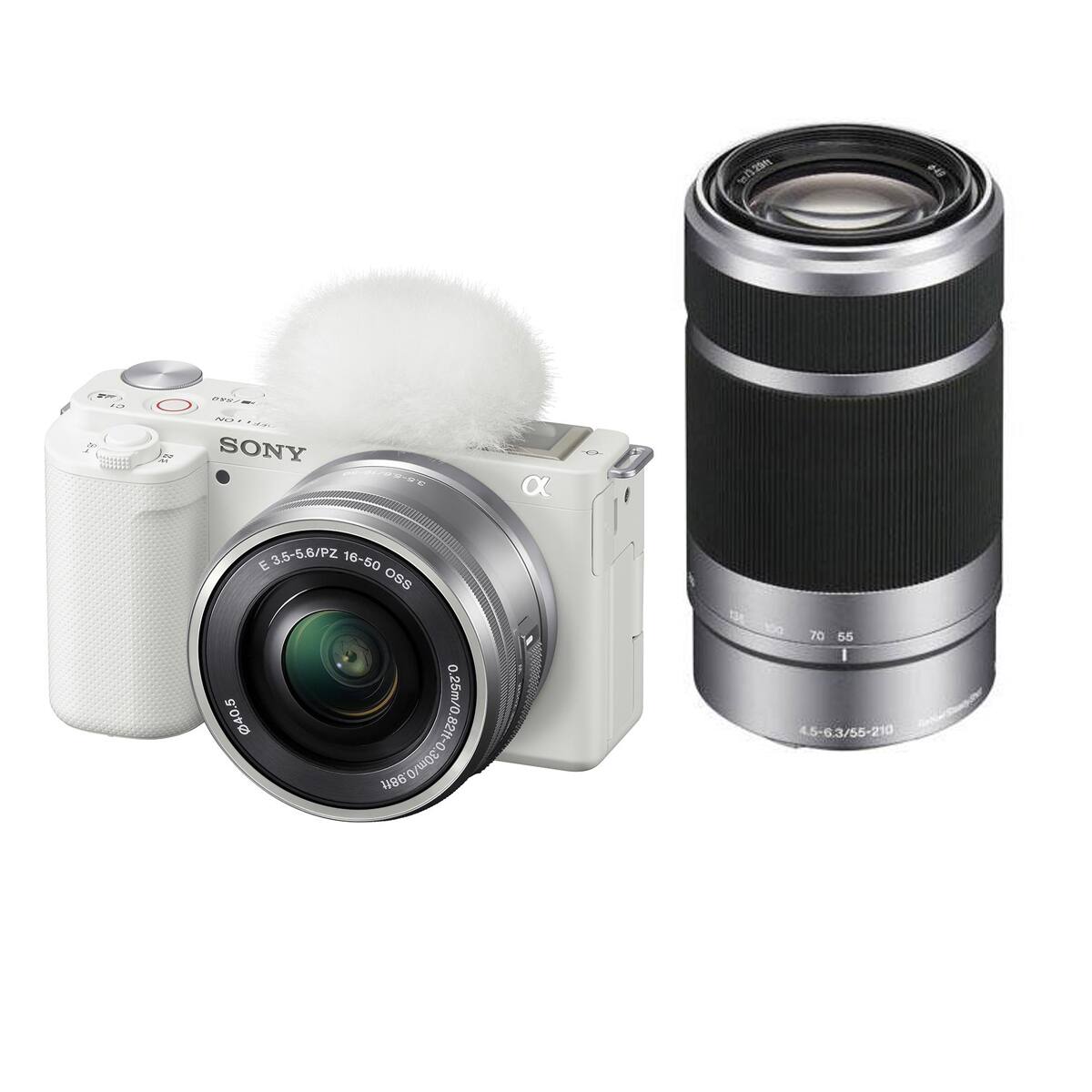 2m EH ... oustd s R? NO SONY N a E 3.5-5.6/PZ 16-50 OSS 0.25m/0 (40.5 025m0821-030m/08/ 821t-0 98ft A 1S0 70 55 I 4.5-6.3/55-210