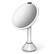 Alt View 1. simplehuman - sensor mirror with touch-control brightness and dual light setting, white stainless steel - White.