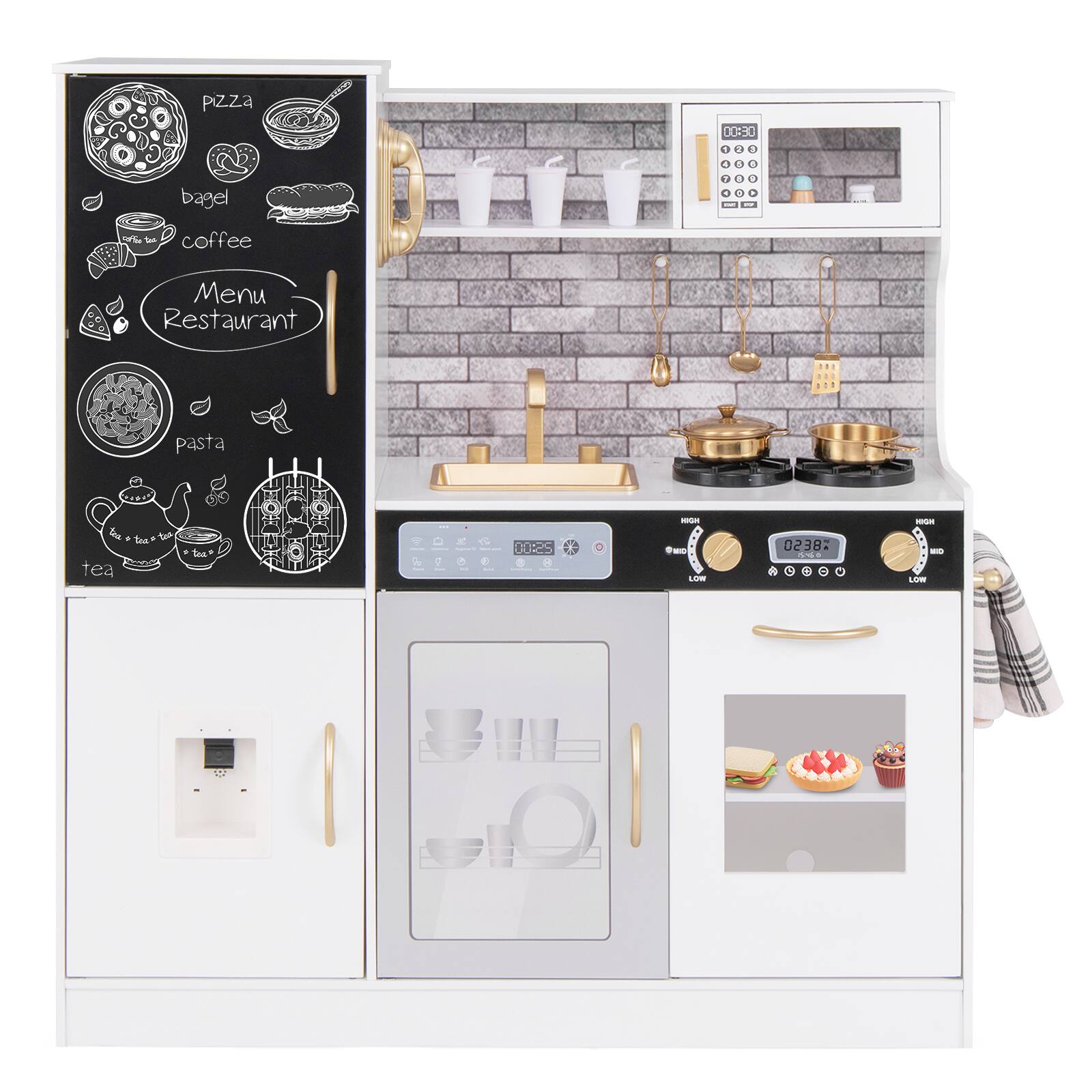 pizza  
bagel  
coffee  
Menu Restaurant  
pasta  
tea  

02382 : 4 1 - - Um