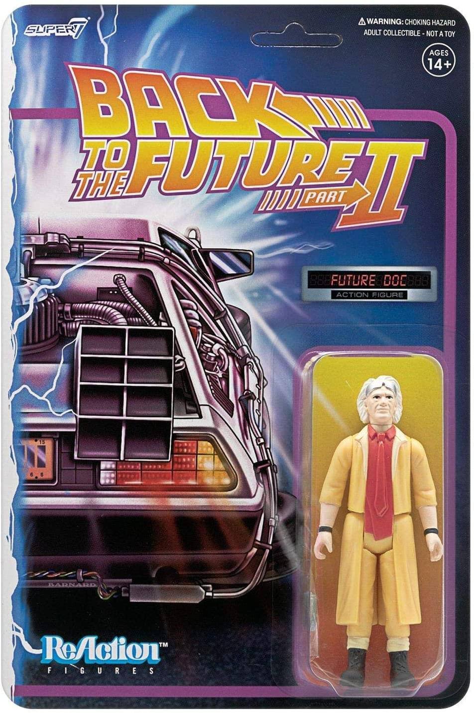 Super7 - Back to the Future 2 ReAction Figure Wave 1 | Doc Brown Future - Blue price history on PriceWatchPro