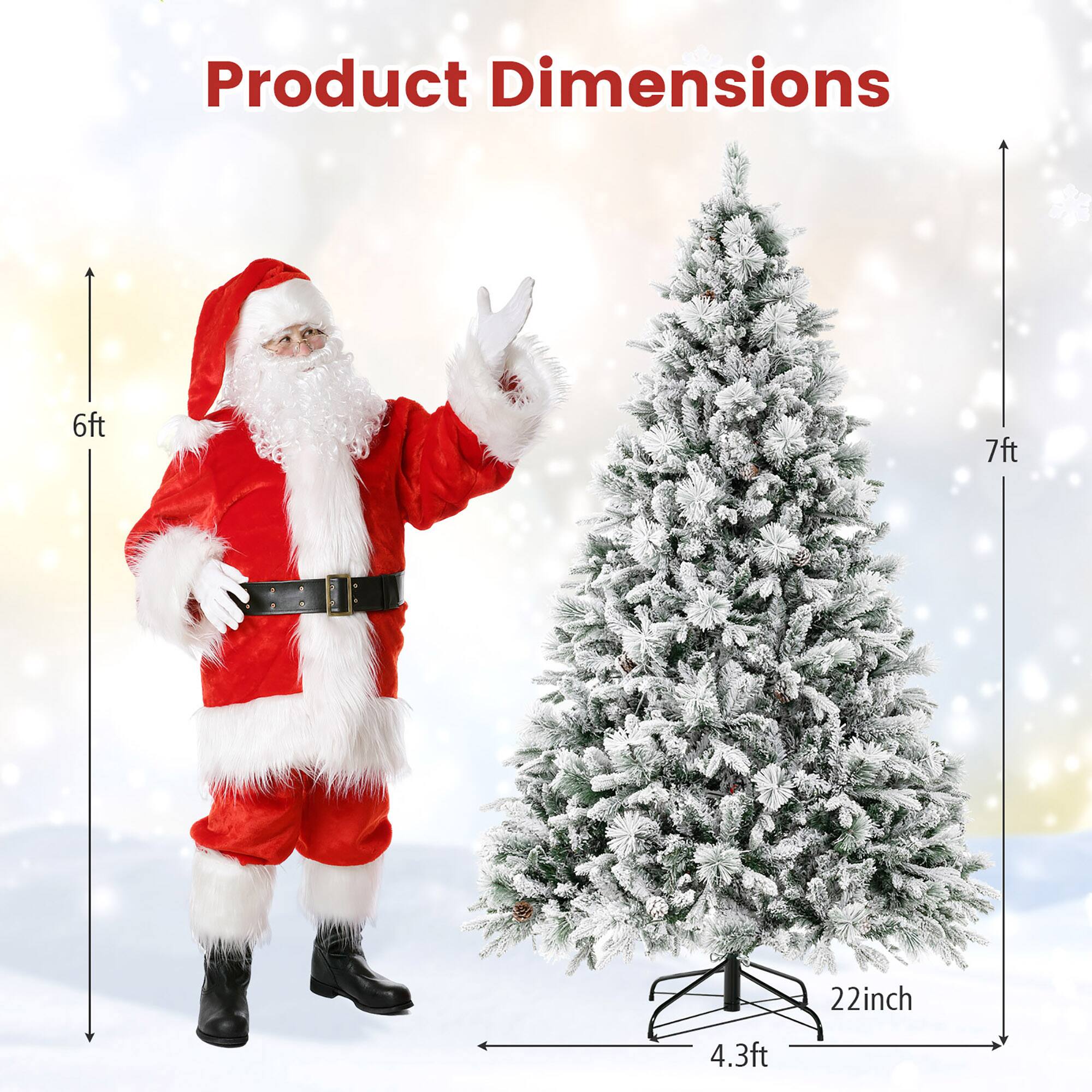 Product Dimensions

6ft  
7ft  
22inch  
4.3ft