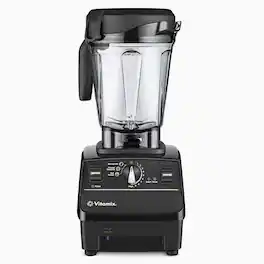 Vitamix - Professional-Grade Blender with 3 Presets, 2.2 HP motor, 64oz low profile container - Black