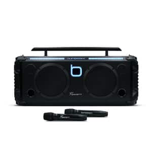 Bumpboxx - Bluetooth Portable Speaker Boombox Flare8 Pro - Black