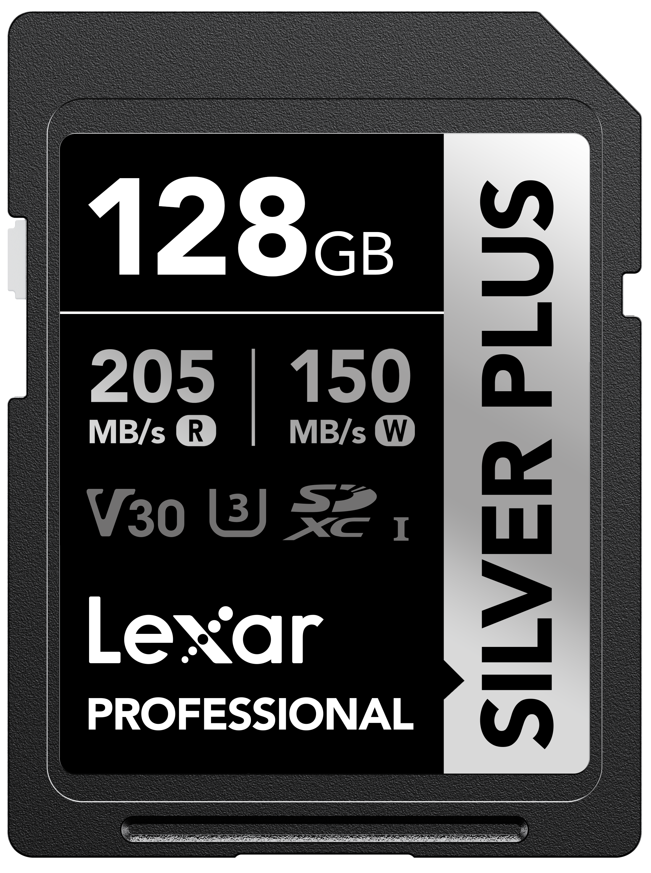 Lexar - Professional SILVER PLUS SDXC, V30 128 GB