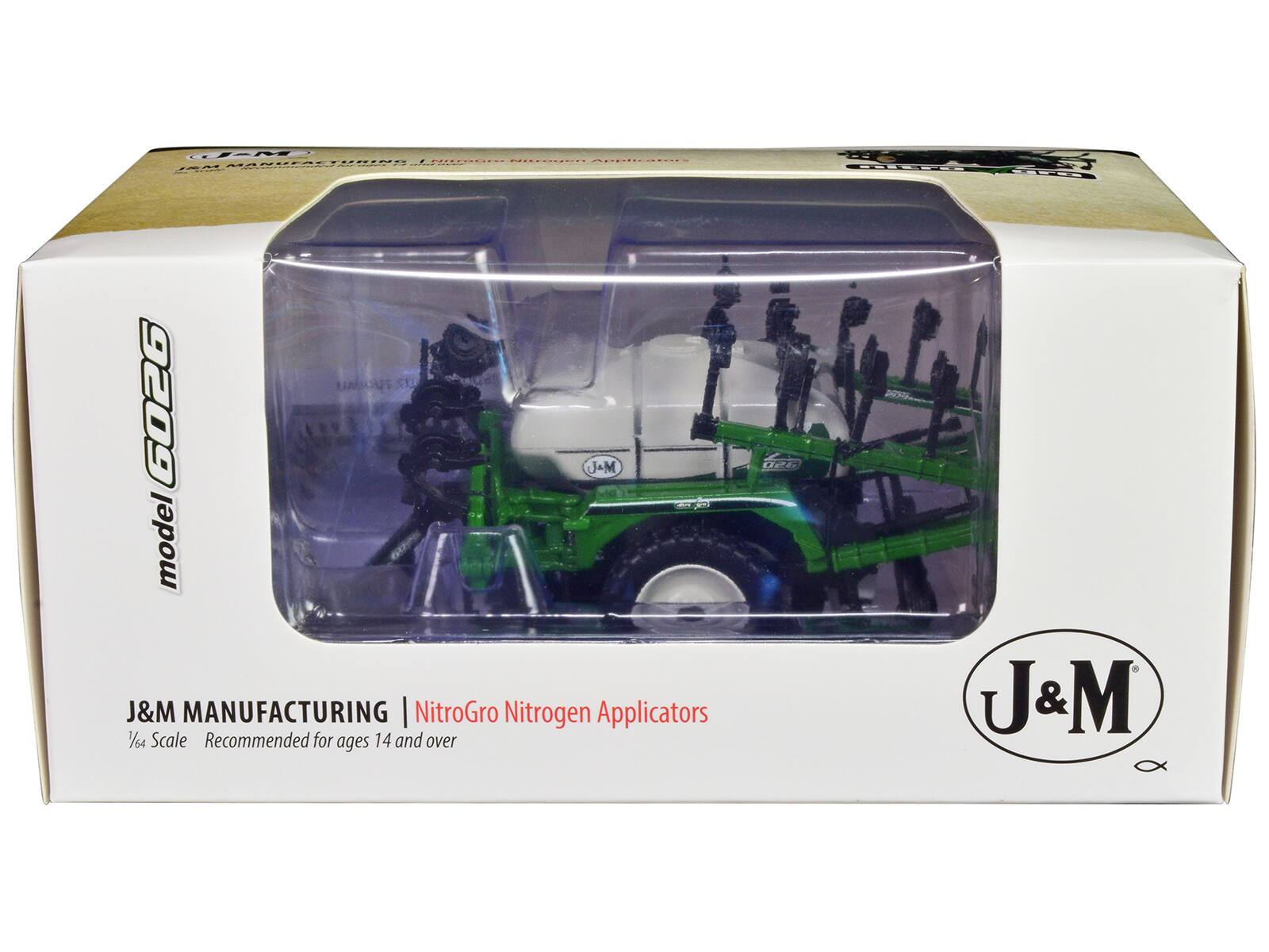 J&M MANUFACTURING  
NitroGro Nitrogen Applicators  
1/64 Scale  
Recommended for ages 14 and over