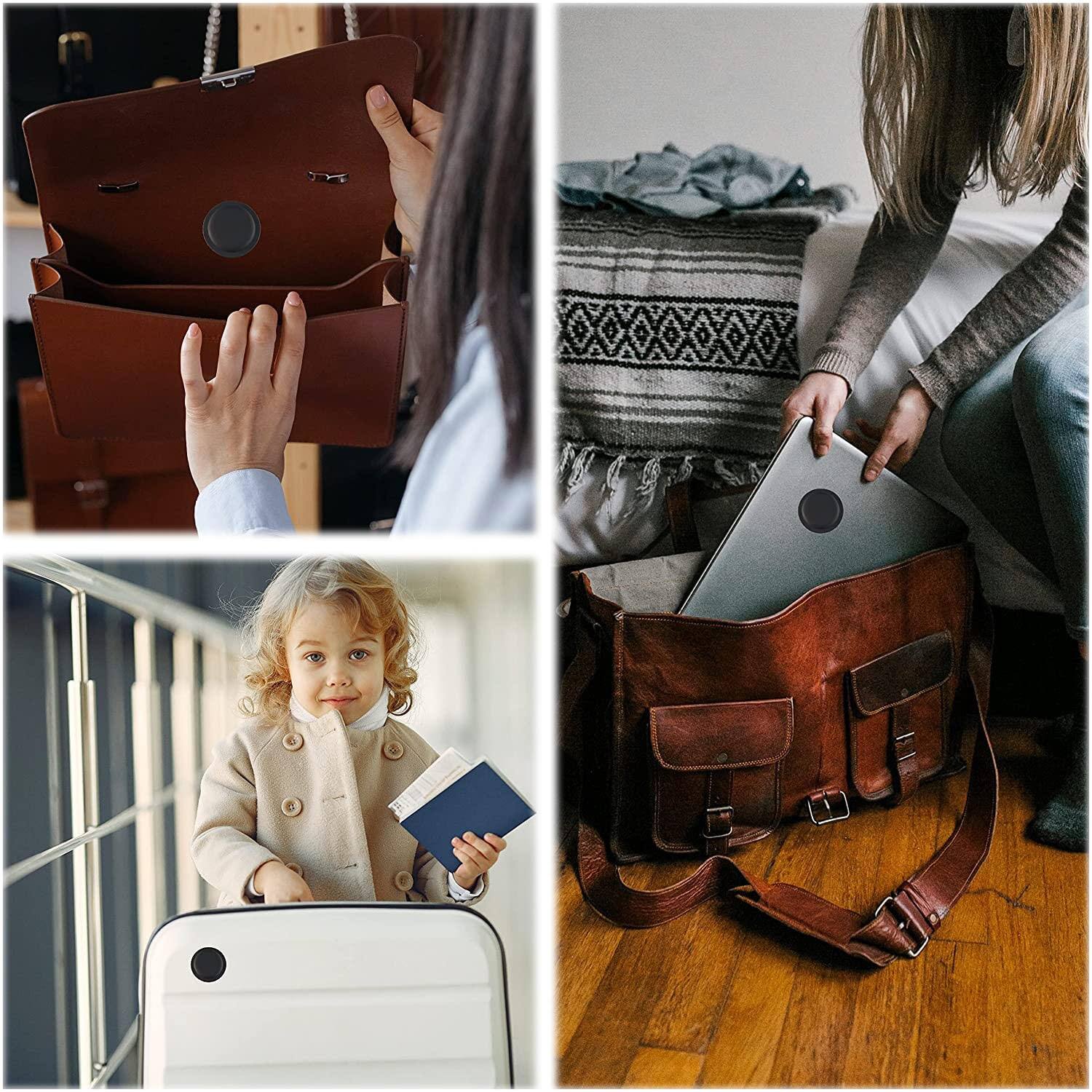 Alt View 13. SaharaCase - StickOn Silicone Case for Apple AirTag (2-Pack) - Black.