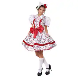 California Costumes - Hello Kitty Pop Icon Adult Costume | Small - Red