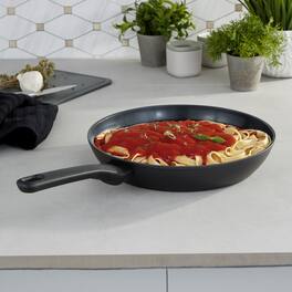 BergHOFF - DiNA Helix Nonstick Ceramic Frying Pan 11", Recycled Aluminum - Black