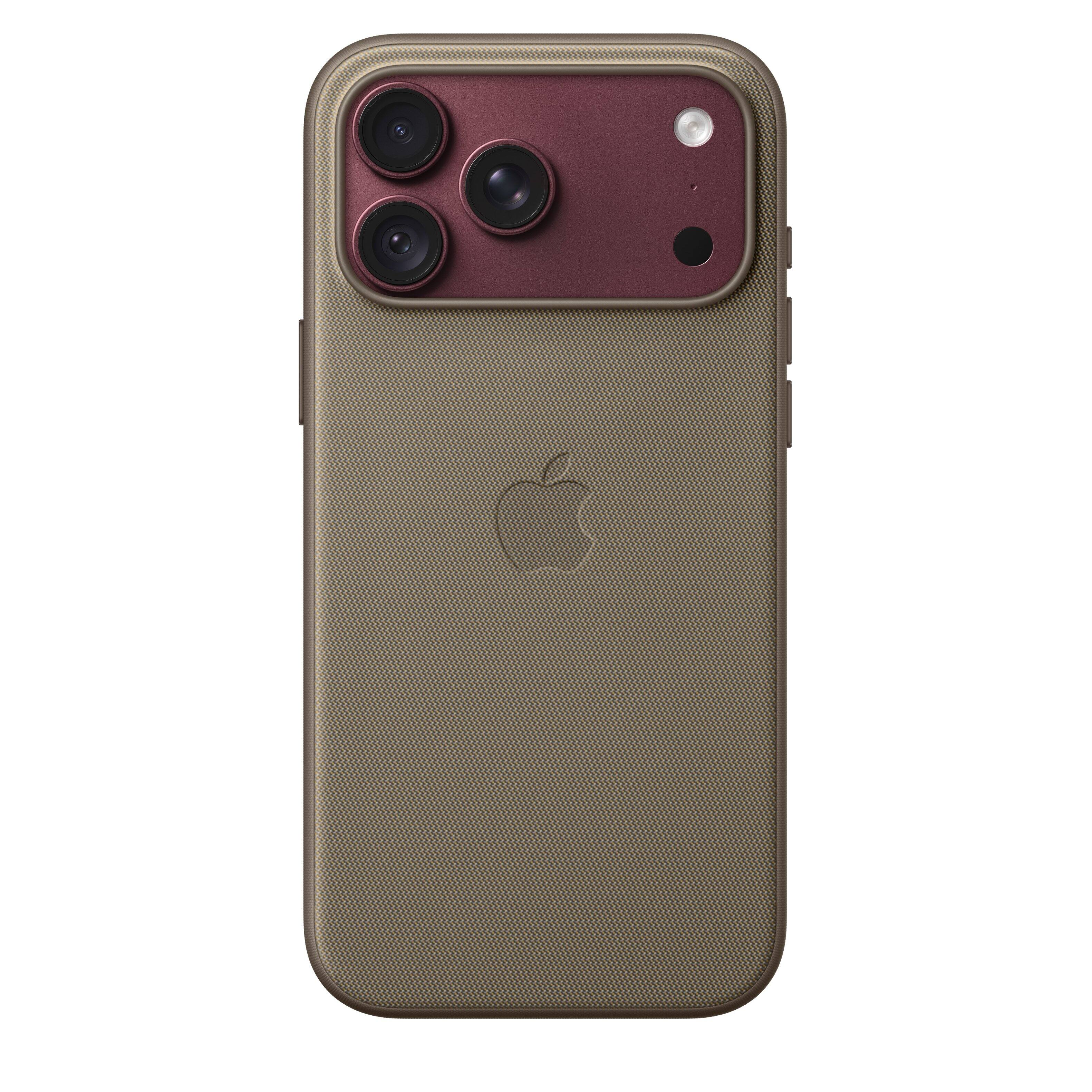 Alt View 1. Apple - iPhone 18 Pro Max TechWoven Case with MagSafe - Taupe.