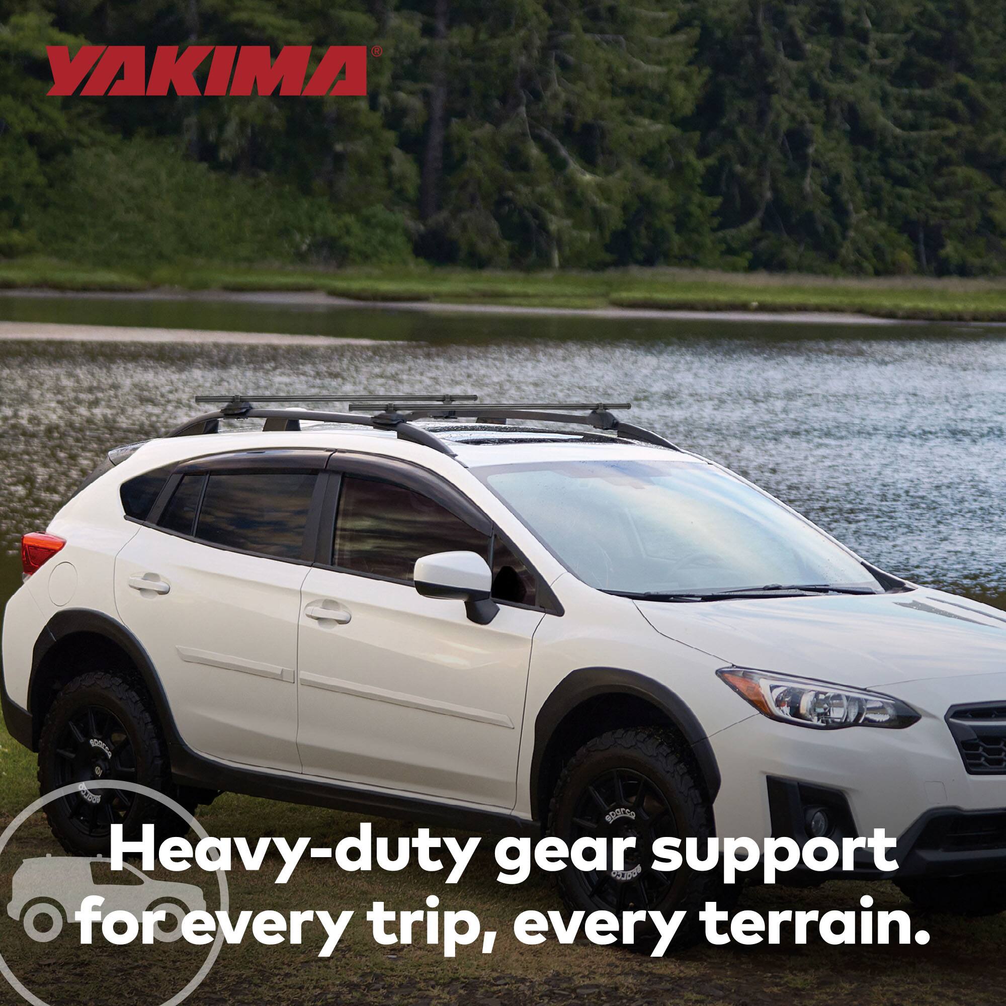 YAKIMA  
Heavy-duty gear support for every trip, every terrain.
