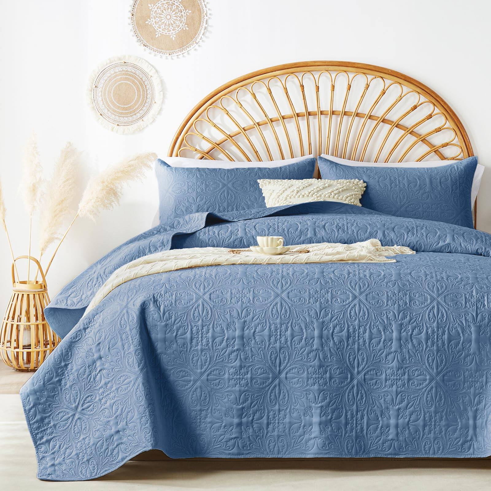 Bluish Grey-King/Cal(96"x110")