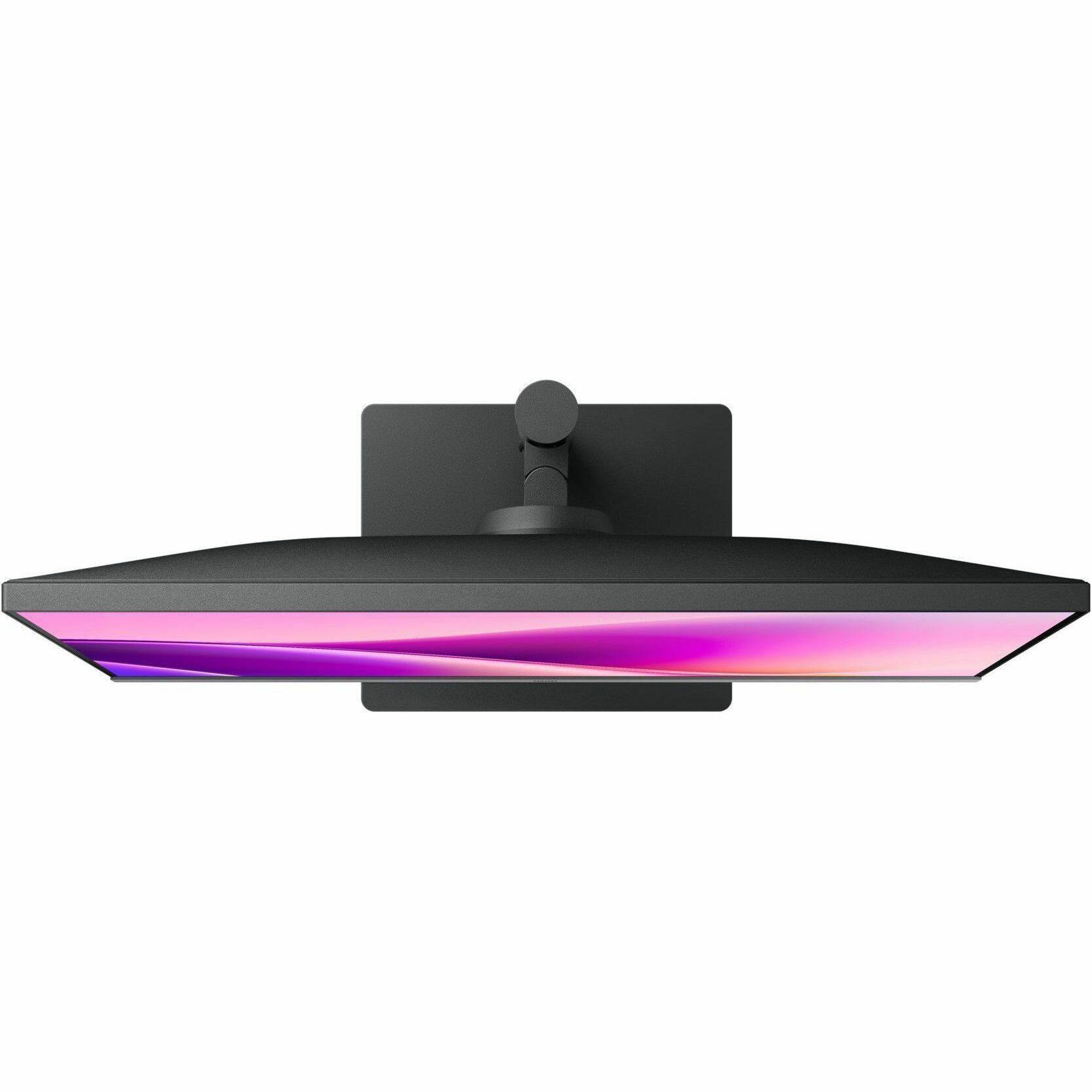 Alt View 5. Samsung - 24IN, 16:9, IPS PANEL, 100HZ, 1920X1080 - Black.