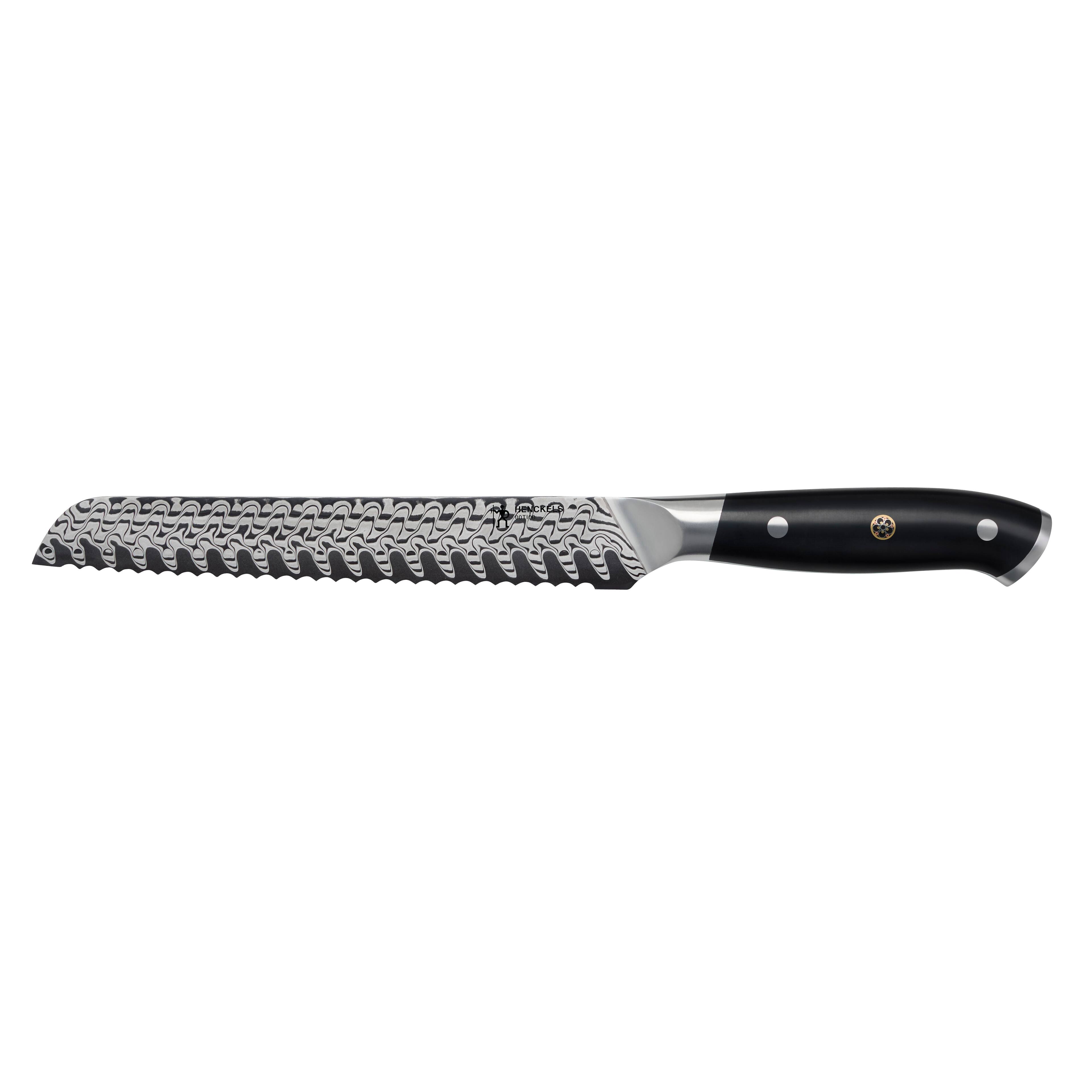 Alt View 5. Henckels - Henckels Compass Damascus 6-pc Magnetic Easel Knife Set - Bamboo.
