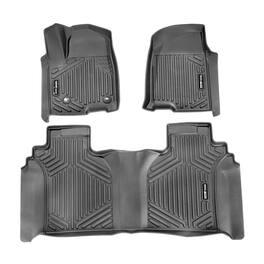 VEVOR - Automotive Floor Mats, Fits for Chevrolet Silverado/GMC Sierra 1500, 2500/3500 HD 2019-2024/2020-2024 - Black