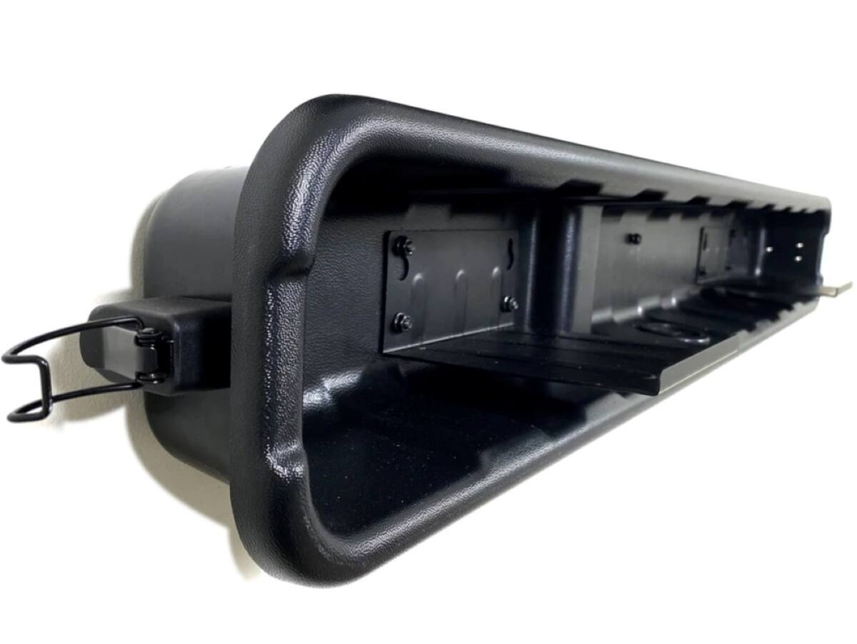 Angle. Storm Shell - Weatherproof Sound Bar Enclosure - Black.