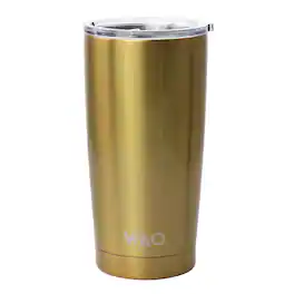 Gibson - WAO 18oz Thermal Tumbler with Acrylic Lid - Dark Gold