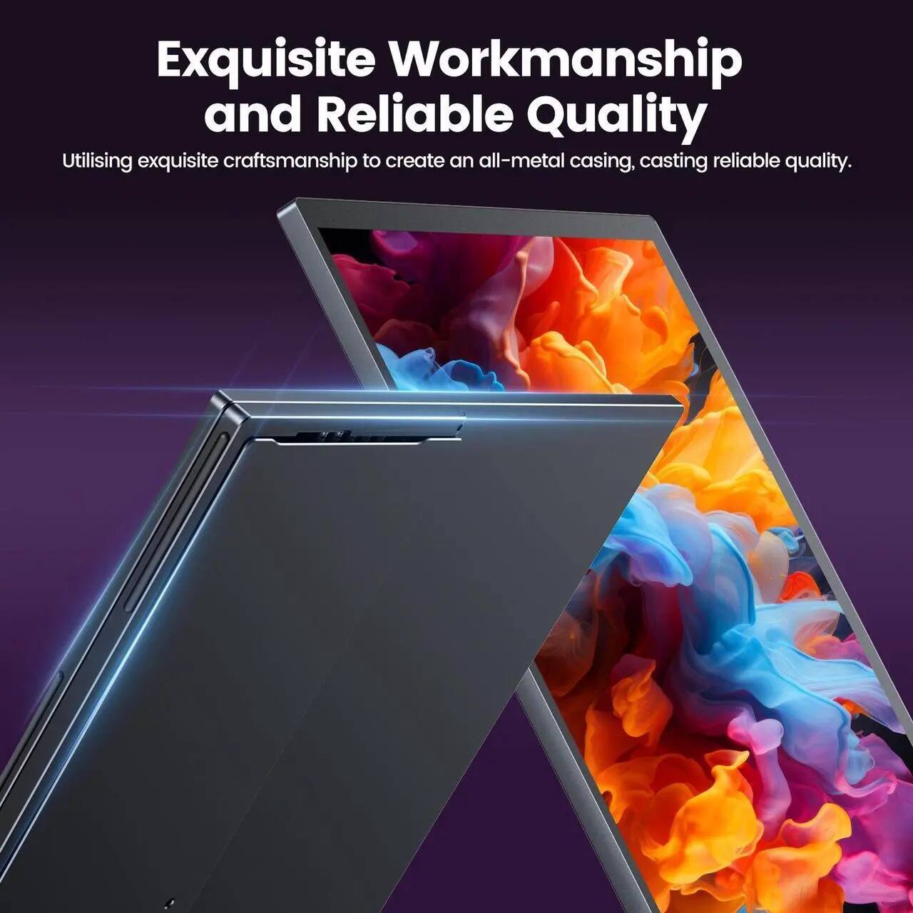 Exquisite Workmanship and Reliable Quality

Utilising exquisite craftsmanship to create an all-metal casing, casting reliable quality.