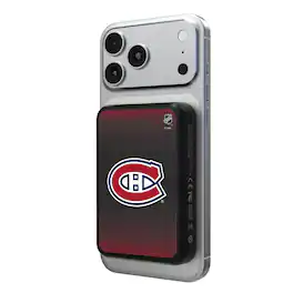 Keyscaper - Montreal Canadiens Wireless Magnetic Power Bank - Black