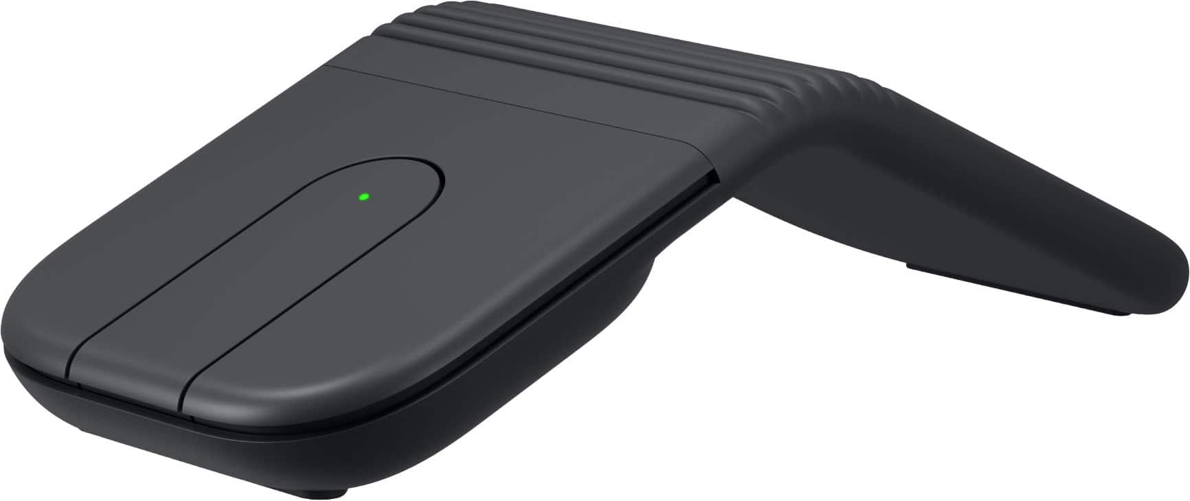 Logitech - Mobi Fold Ultra-Portable Travel Bluetooth Mouse with Touch Scroll and Quiet Clicks - Wireless