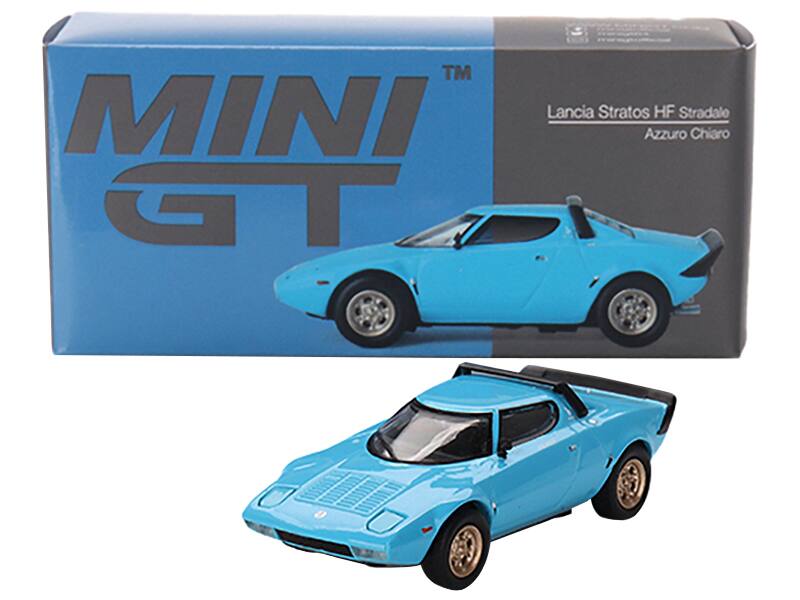 MINI GT  
Lancia Stratos HF Stradale  
Azzuro Chiaro