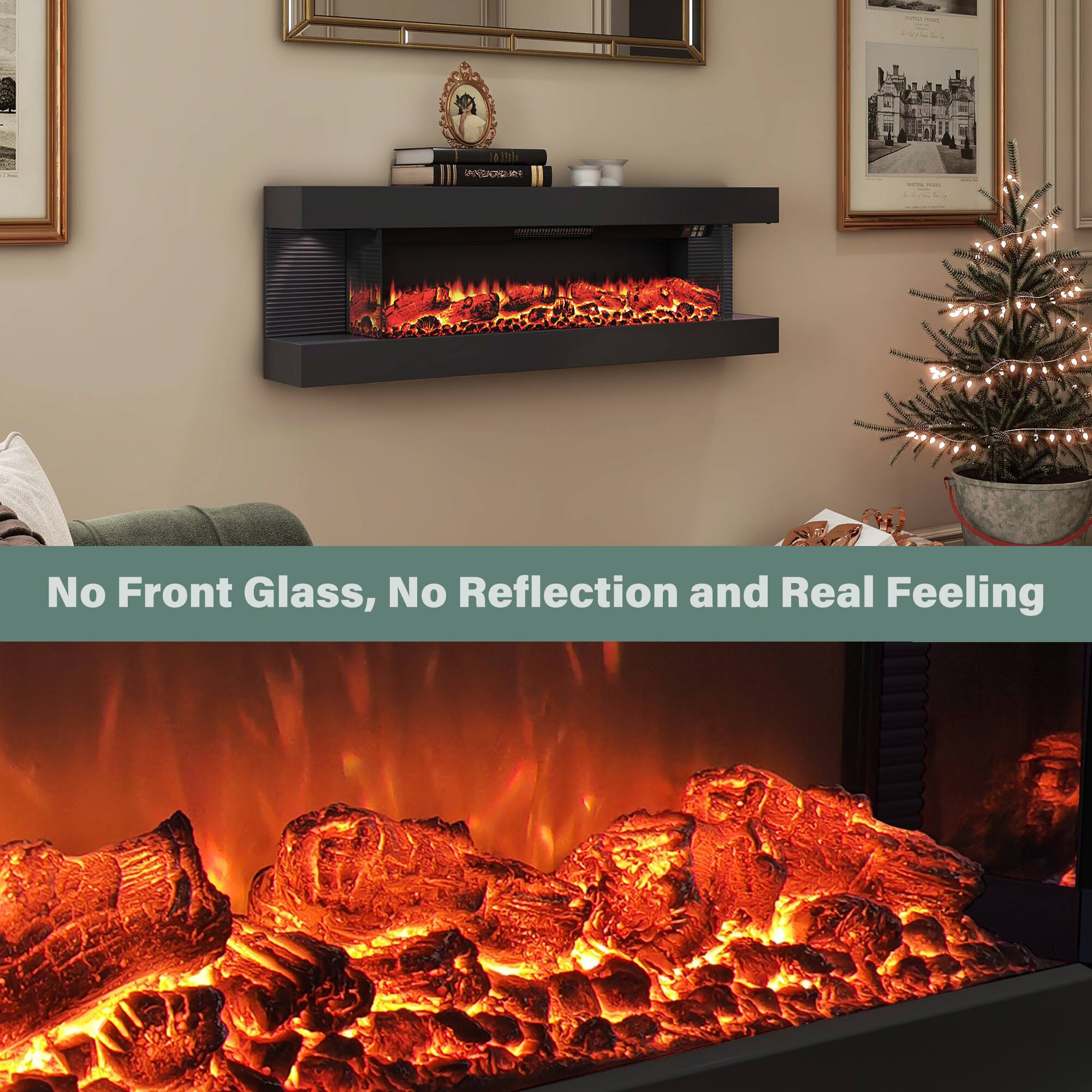 No Front Glass, No Reflection and Real Feeling