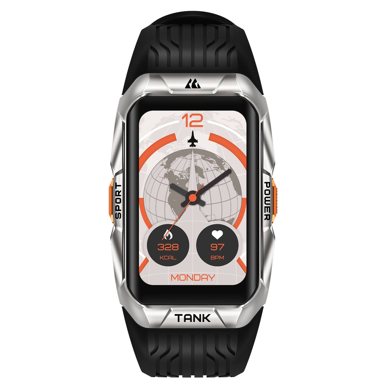 12 SPORT POWER 328 KCAL 97 BPM MONDAY TANK