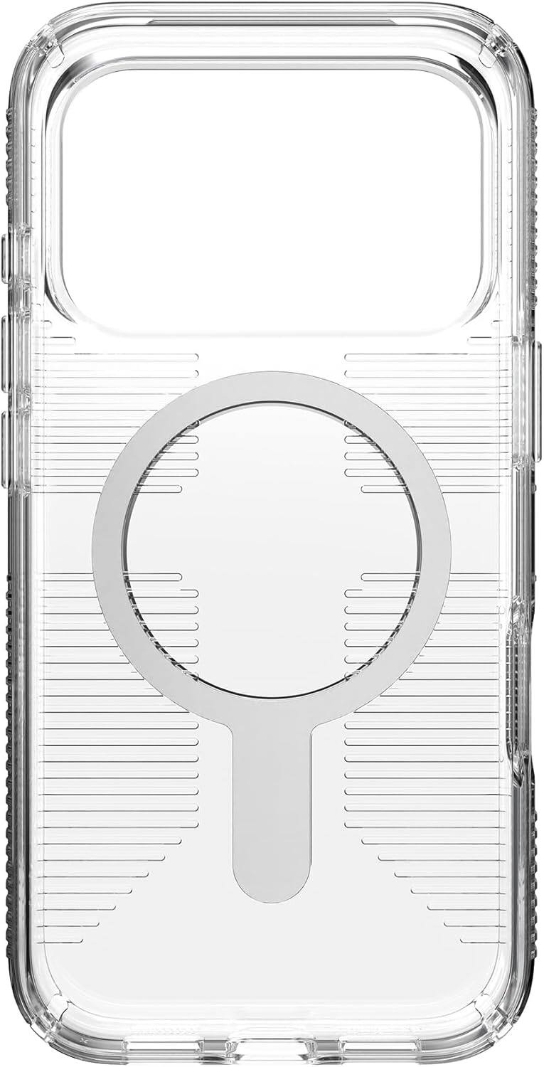 Alt View 6. Speck - iPhone 17 Pro CANDYSHELL GRIP + MS Clear - Clear.