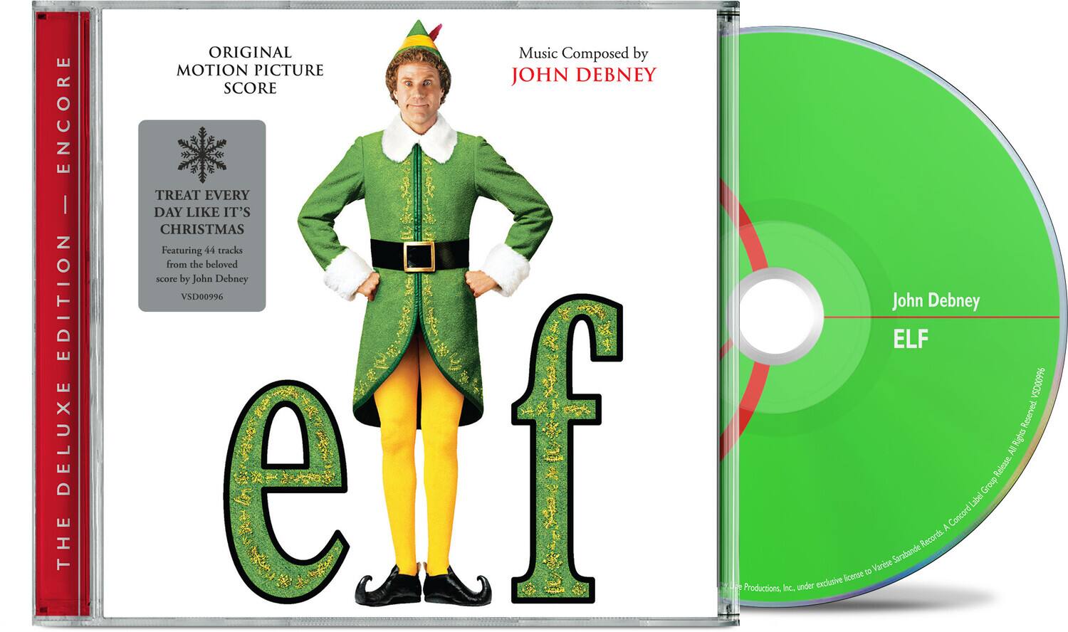 John Debney Elf (Original Motion Picture Score) COMPACT DISCS [CD ...