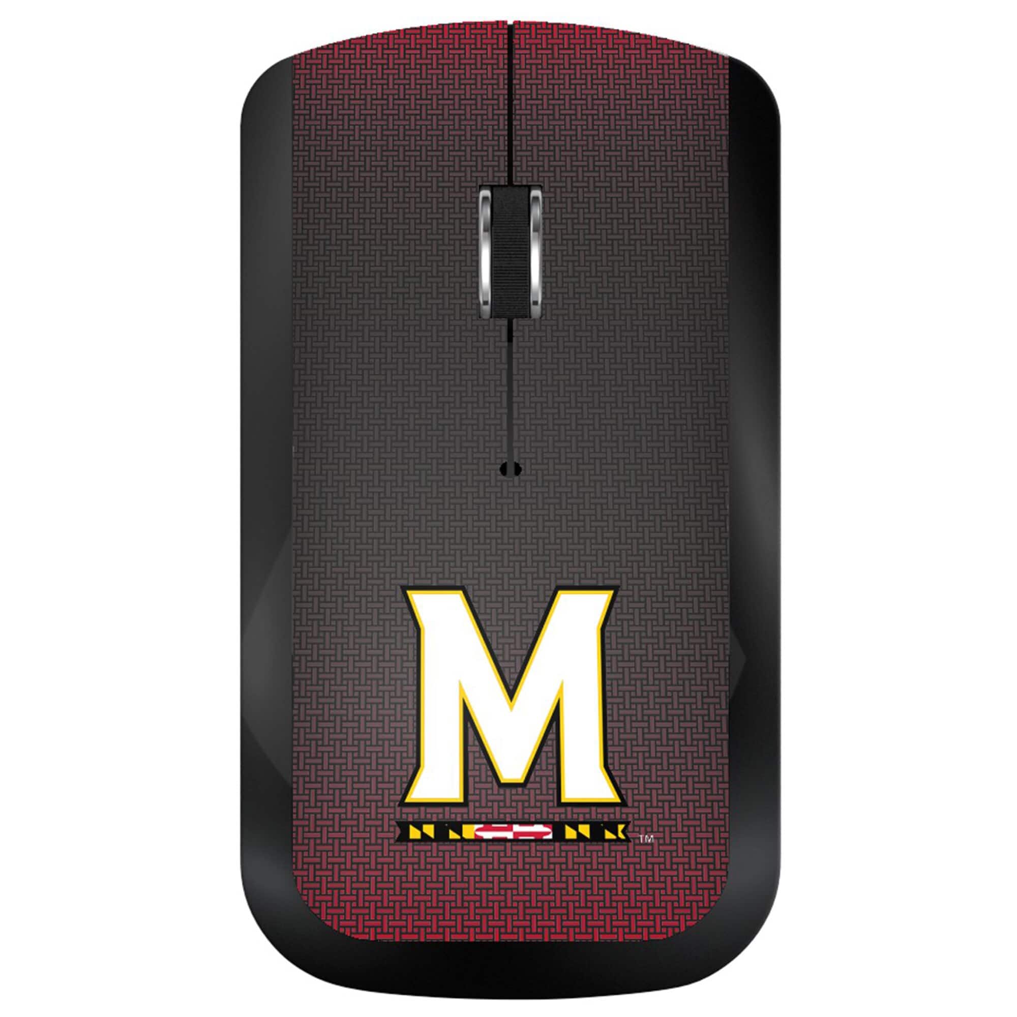Keyscaper - Maryland Terrapins Wireless USB Computer Mouse - Wireless - Black