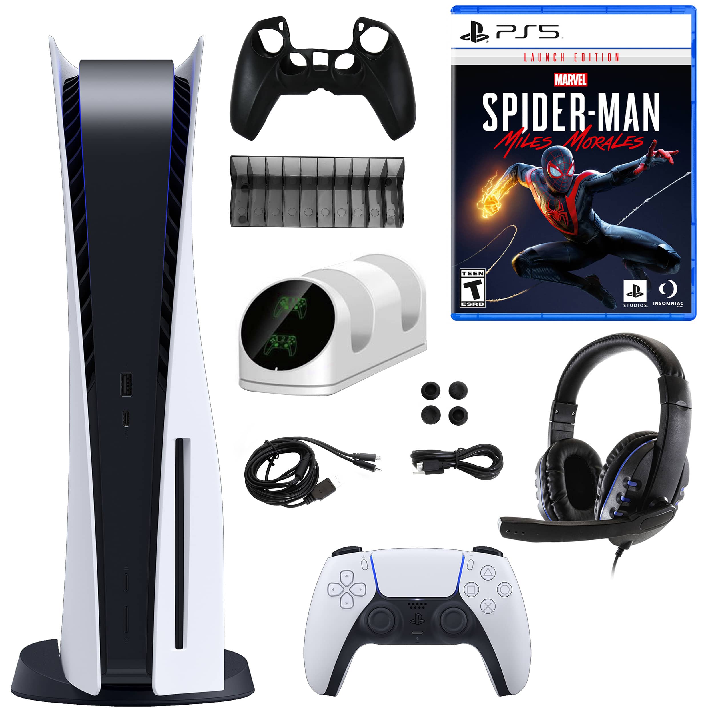 PlayStation - PlayStation 5 + スパイダーマンセット 限定版PS5本体、限定版DualSense ワイヤレスコントローラーが