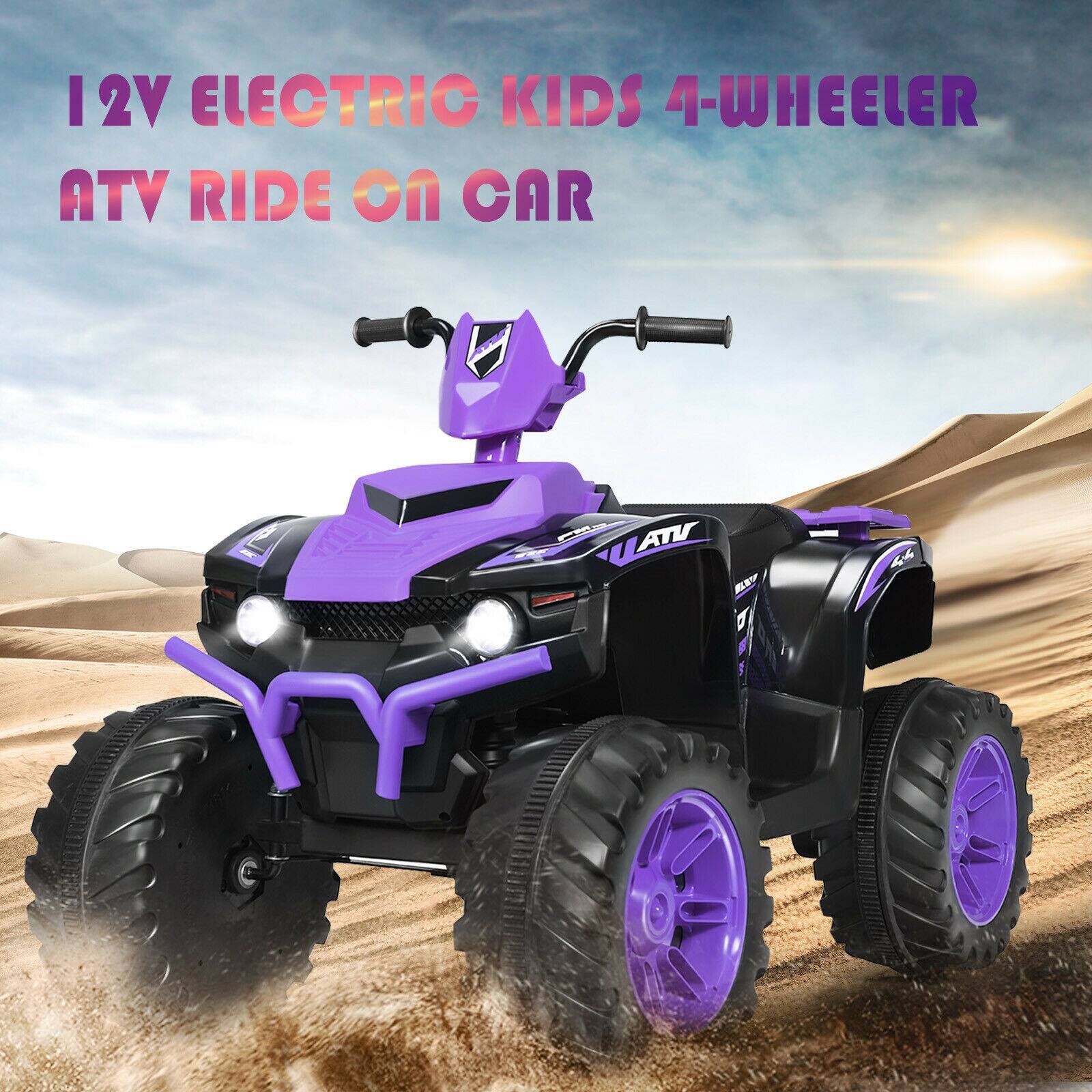 I 12V Electric Kids A-Wheeler ATV Ride on Car