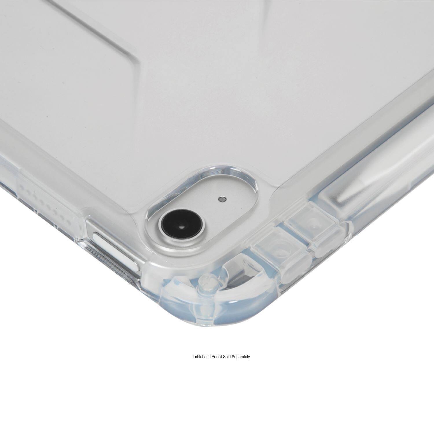 Alt View 19. Targus - Pro-Tek Clear Case for iPad 11"(A16) and iPad 10.9"(10th gen.) - Clear/ Black.