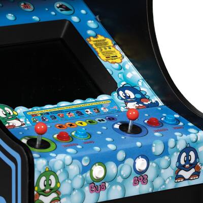 Official Taito Bubble Bobble Quarter Size Wooden Arcade Cabinet Official Taito Bubble Bobble Quarter Size Wooden Arcade Cabinet