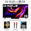 LG OLED evo AI C6 65" 4K Smart TV (2026) Bundle
LG OLED evo AI C6
The next evolution of OLED. Perfect blacks. Brilliant brightness. Powered by AI.
- POS DECO DECOGEAR ESSENTIALS
- CPS T PREMIUM 1500
- COS 12 MONTH
- CPs BEGINNER'S GUIDE
- PROTECTION TELEVISION HOME THEATER
- PREMIUM ESSENTIALS
- PROTECTION PLAN
- 12-Month Protection Plan
- 2 Premium HDMI Cables
- Beginner's Guide