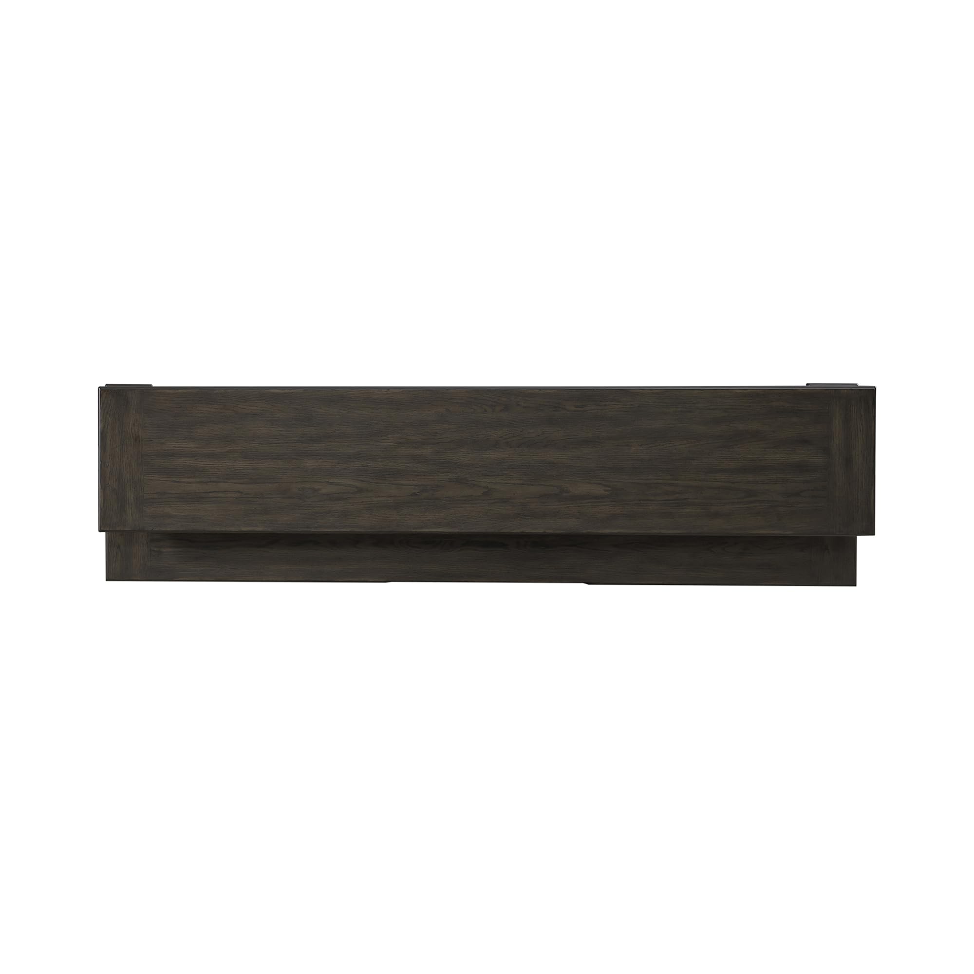 Alt View 6. Liberty Furniture Industries - Console Bar Table Traditional - AC USB Charging Station - Saddle Brown Oak Wood - Saddle Brown.