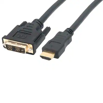 Front. Sanoxy - 6ft HDMI to DVI-D Single Link Cable - Black.