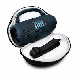 JBL - Charge 6 Portable Waterproof Bluetooth Speaker with Carrying Case - Blue