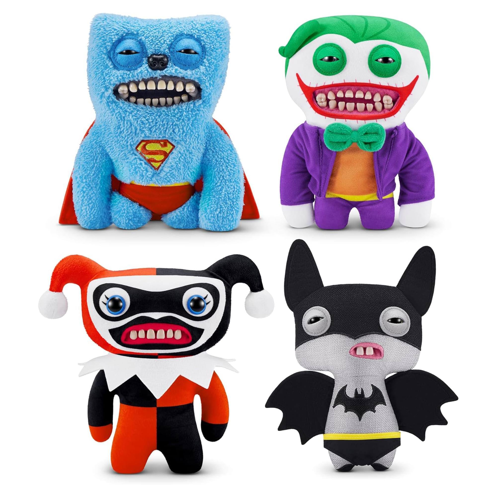 Alt View 5. ZURU - DC x Fuggler 9 Inch Collector Plush | Harley Quinn - Multi-Colored.
