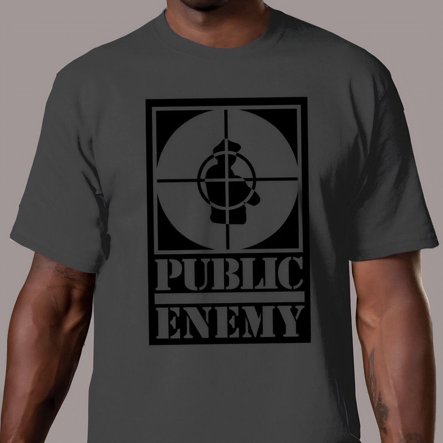 PopMarket - Public Enemy - Rebirth Of A Nation Big Logo (t-shirt L) - APPAREL - Multicolor