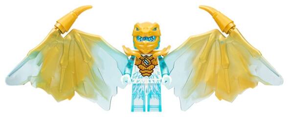 Angle. LEGO - NEW LEGO NINJAGO Golden Dragon Zane foil pack 892293.