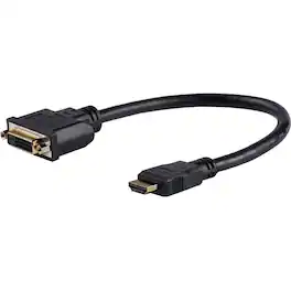 StarTech.com - 8in HDMI¨ to DVI-D Video Cable Adapter - HDMI Male to DVI Female