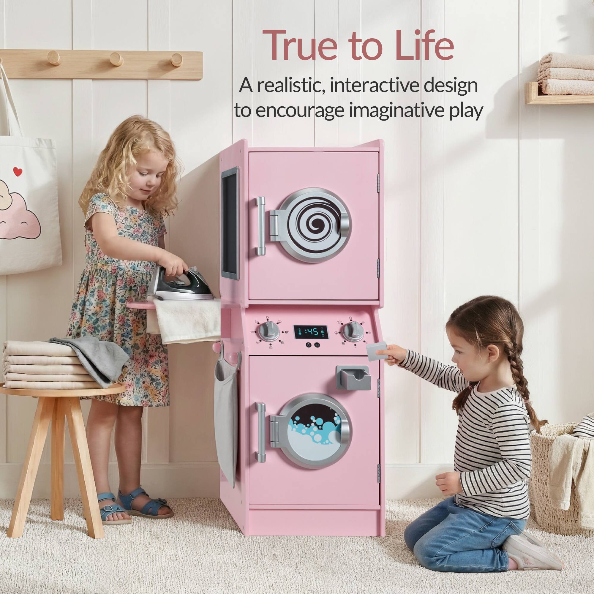 True to Life  
A realistic, interactive design to encourage imaginative play