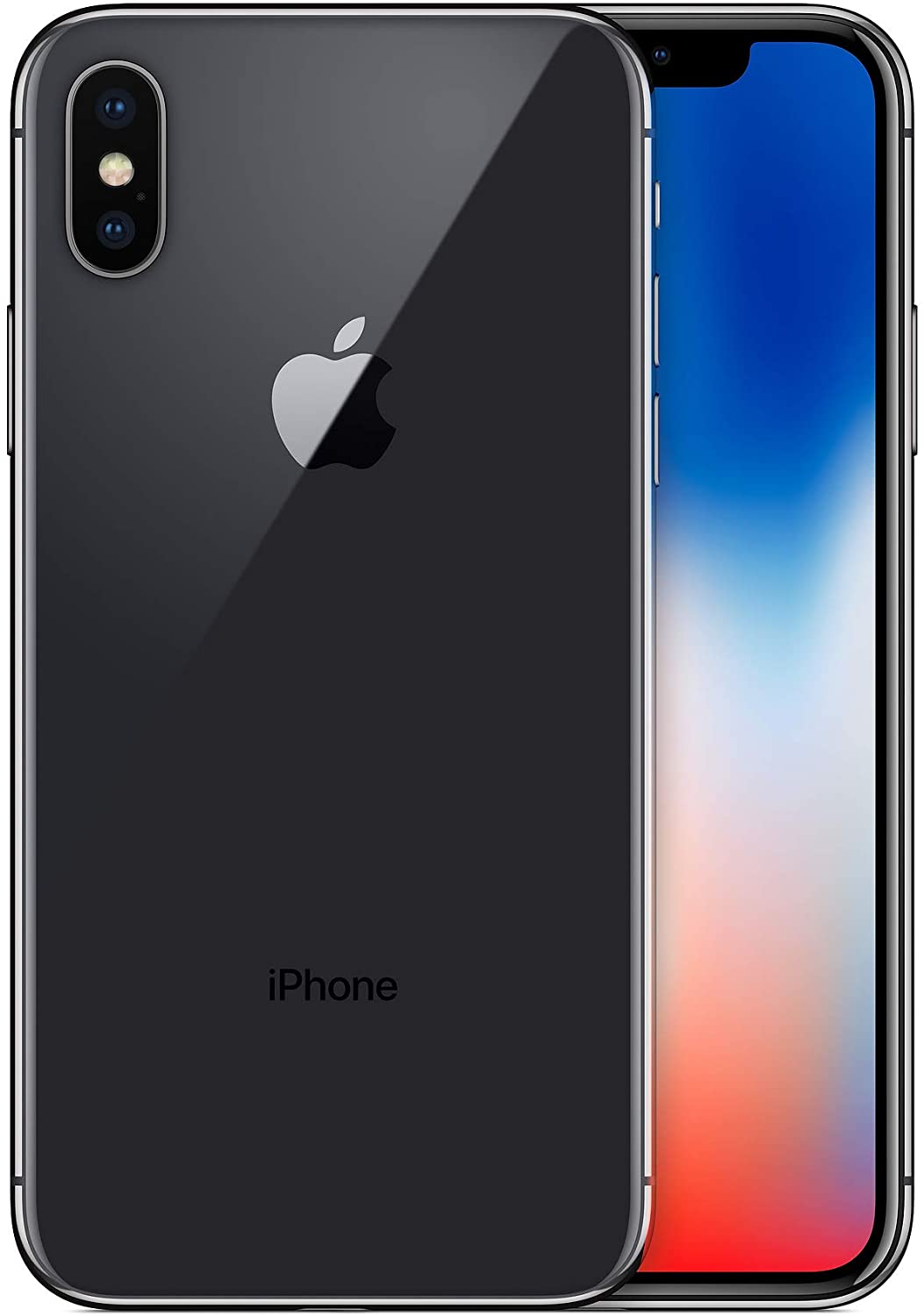 Apple - iPhone X A1865 (Fully Unlocked) 64GB - Space Gray